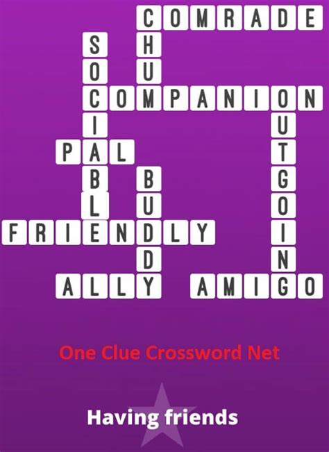 Guy friends Crossword Clue: 1 Answer with 4 Letters